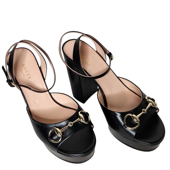 GUCCI Horsebit Malaga Platform Sandal - Picture 14 of 16